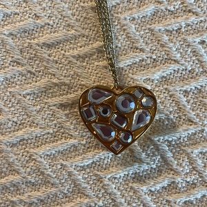 3 pc betesy Johnson heart necklace bundle